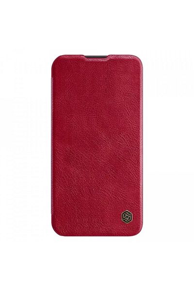 Nillkin Case for Samsung Galaxy S23 Plus - Nillkin QIN Leather Pro Case - Red