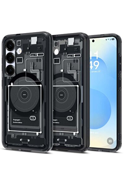 Spigen Case for Samsung Galaxy S25 - Ultra Hybrid Zero One MagSafe - Black