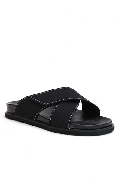 Konfores 2147-9989-1 Full Anatomical Men's Slippers Compatible for Daily, Office, Sports, Pool and All Wet Floors