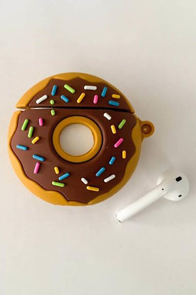 TAKIŞTIR Karışık Renk Donat Figürlü Airpods Pro Kılıfı