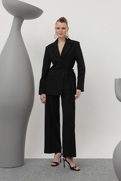 Soul Jachetă blazer cu șireturi pentru femei 32173CKT