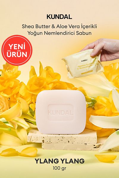 Kundal Intensive Moisturizing Soap Kundal Signature Perfume & Moisturizing Soap (Ylang Ylang) 100Gr