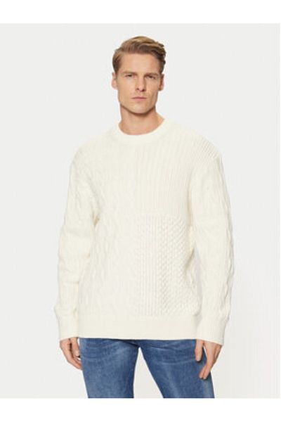 Tom Tailor Denim Men's Sweater 1044433 Ecru