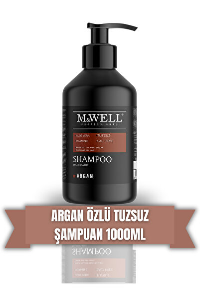 M&Well Tuzsuz Argan Şampuan 1000 ml
