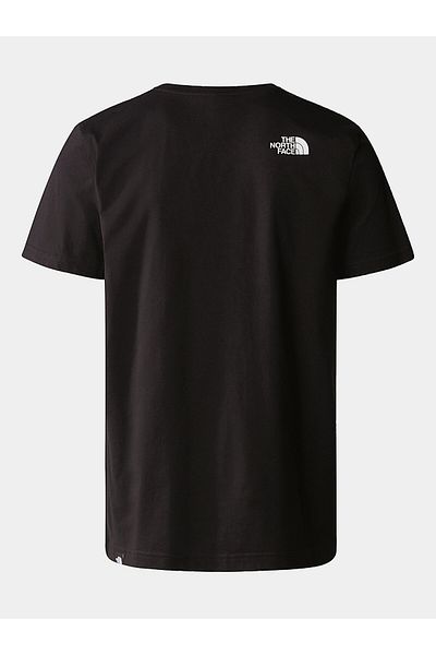 THE NORTH FACE Men's T-Shirt black THE NORTH FACE-NF0A87NGJK31 S/S SIMPLE DOME TEE TNF BLACK