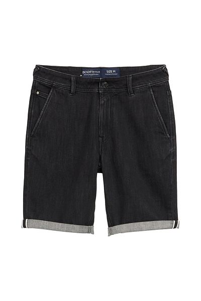 Tom Tailor Denim Men's Jeans Shorts 1044986 Black