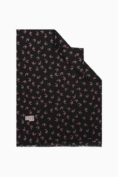 FİVESCARF Dark Powder Relax Clover Shawl