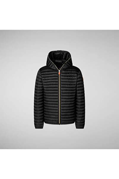 SAVE THE DUCK Rosy Kız Çocuk Kapüşonlu Şişme Mont, Hafif, Parlak Kumaş, Regul...