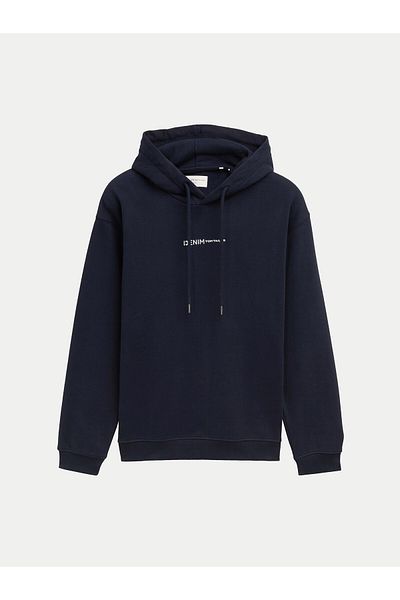 Tom Tailor Denim Hanorac bărbătesc 1033580 Bleumarin