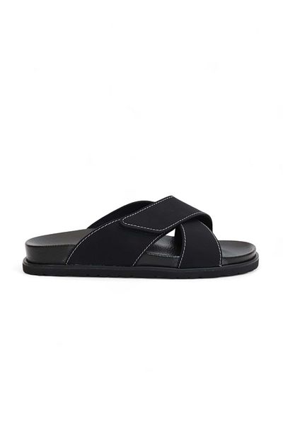Konfores 2147-9989-1 Full Anatomical Men's Slippers Compatible for Daily, Office, Sports, Pool and All Wet Floors