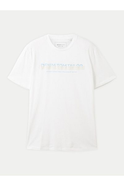 Tom Tailor Denim tom tailor denim Men's T-Shirt 1037653 White