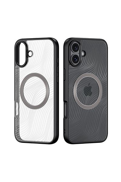 Dux Ducis Case for iPhone 16 Plus - Dux Ducis Aimo MagSafe Series - Black