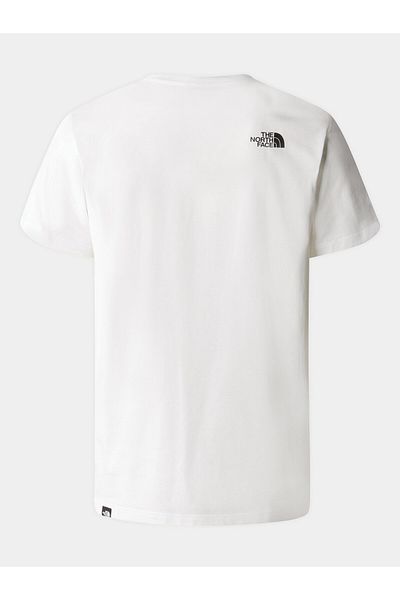 THE NORTH FACE Tricou bărbătesc alb THE NORTH FACE-NF0A87NGFN41 S/S SIMPLE DOME TEE TNF WHITE