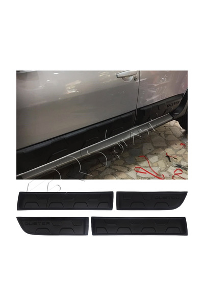 BRSPLAST Dacia Duster Uyumlu 2010-2017 Abs Damalı Kapı Dodik Seti 4 Parça