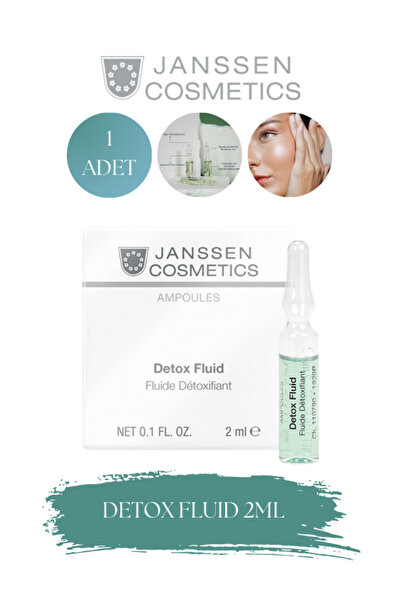 Janssen Cosmetics Detox Özellikli Ampul Yüz Serumu 2 ml Tekli