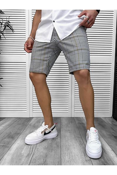 dehaine Men's casual shorts, gray, 13133