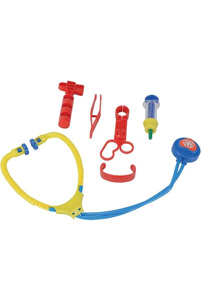 Simba Toys Set of 5 doctor's utensils, Plastic, Multicolor, Simba Toys