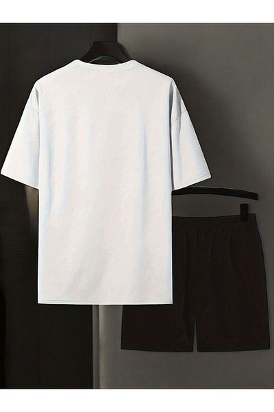 EFFRENATU Printed T-Shirt and Shorts Set for Women, Great Colors and Large Sizes