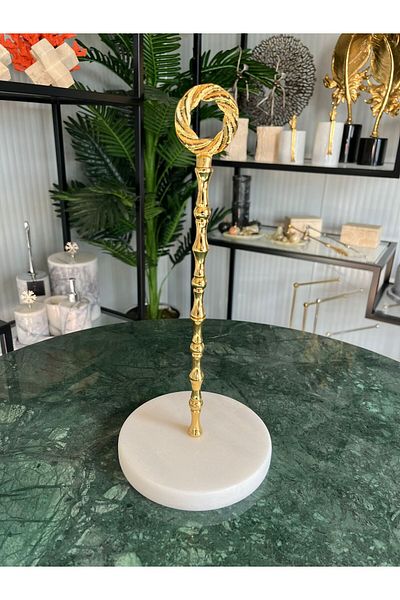 7SEPCOLLECTİON Marble Large Towel Holder