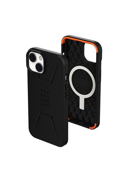 UAG Case for iPhone 15 Plus - UAG Civilian MagSafe - Black