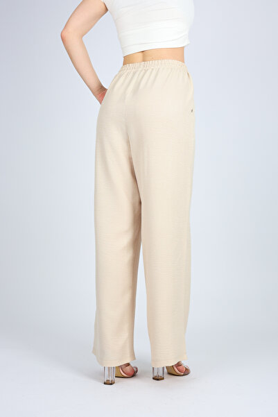 allwear Sofia Linen High Waist Loose Wide Leg Pants for Women – Breathable Natural Fabric, Stylish and Relaxed Fit