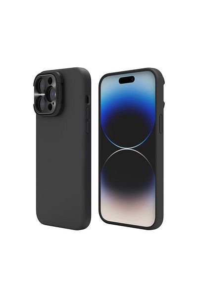 Nillkin Case for iPhone 16 Pro Max - Nillkin Lens Wing Magnetic - Black