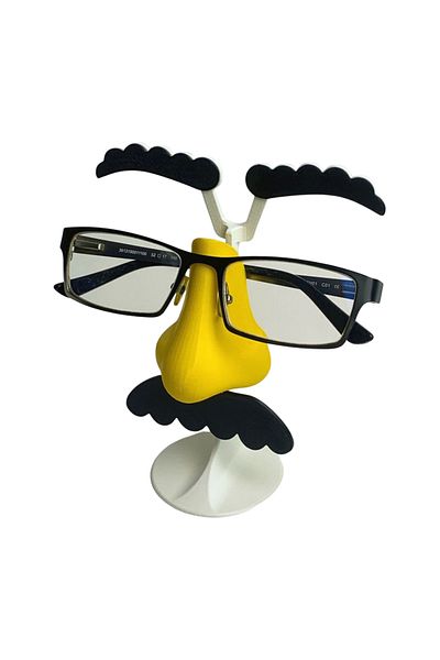 NBShop Funny Nose Mustache Glasses Stand – Decorative and Fun Organizer
