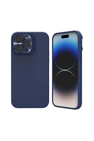 Nillkin Case for iPhone 16 Pro - Nillkin Lens Wing Magnetic - Blue