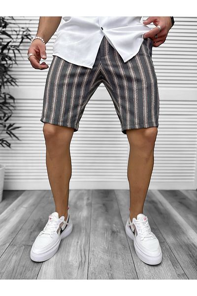 dehaine Men's casual shorts, gray, 13132