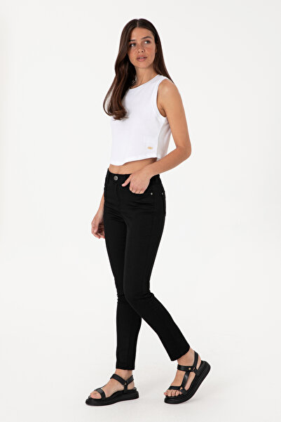 U.S. Polo Assn. U.s. Polo Assn. Kadın Kanvas Pantolon 2229167