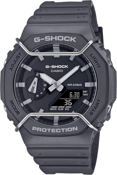 Casio G-Shock Watch GA-2100PTS-8ADR Black Dial, Black Band