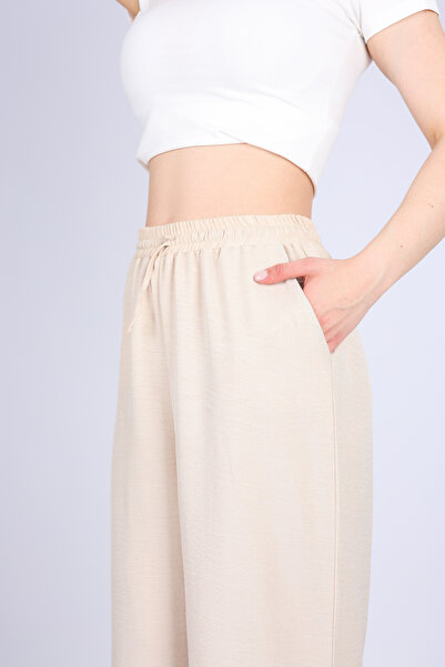 allwear Sofia Linen High Waist Loose Wide Leg Pants for Women – Breathable Natural Fabric, Stylish and Relaxed Fit