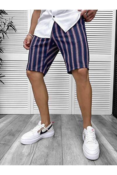 dehaine Pantaloni scurti, pentru barbati, casual, bleumarin, 13126