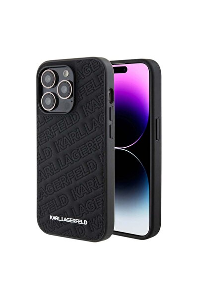 Karl Lagerfeld Carcasă pentru iPhone 15 Pro Max - Karl Lagerfeld Diagonal Qui...