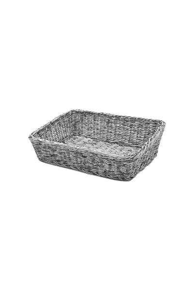 HENDI Cos servire pentru paine, Hendi, 400x300x(H)120 mm, Gri