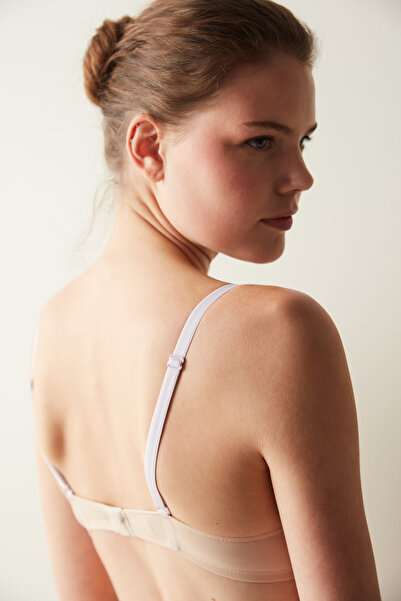 Penti Wow Broidery Bej Sütyen