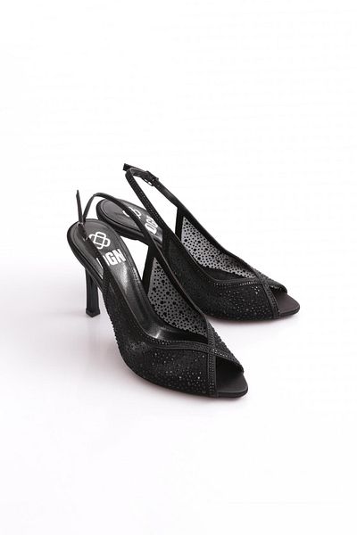 DGN 5752 Women's Stone Heeled Shoes