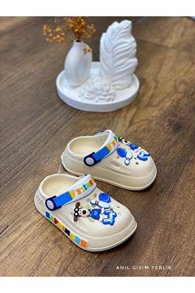 ÇOCUKÇA MODA Cute Figured Non-Slip Sole Children's Sandals Slippers Sea Pool ...