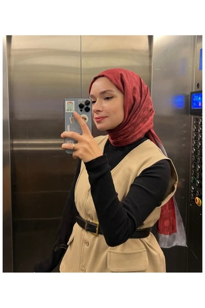 ARMANDA Dama monogram şal