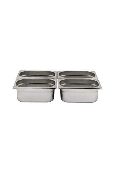HENDI Tava Hendi Gastronorm GN 1/4 65 mm 1.8 lt - gama Profi Line, otel inoxi...