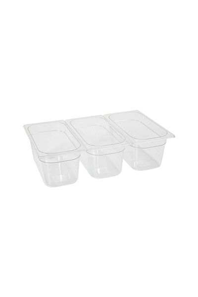 HENDI Hendi Gastronorm GN 1/3 100 mm 4 lt tray - transparent polycarbonate