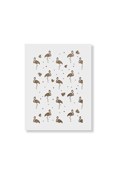 OEM Sablon Perete vopsire, tencuiala 900x600x0.7mm Flamingo Refolosibil, mode...