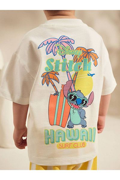 MİO Set de tricou și pantaloni scurți din bumbac pentru băiat