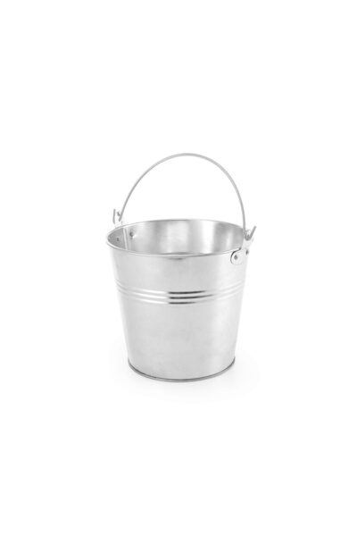 HENDI Cos servire rustic, tip galeata, Hendi, otel galvanizat, 70x(H)65