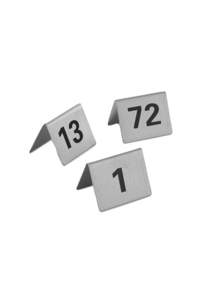 HENDI Semn Hendi pentru masa - numere 13-24, 55x52x(H)40 mm
