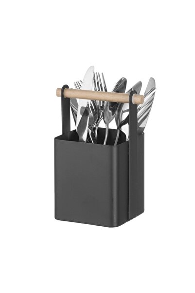 HENDI Holder for olive oil or cutlery, Hendi, 140x105x(H)190 mm, Stainless steel
