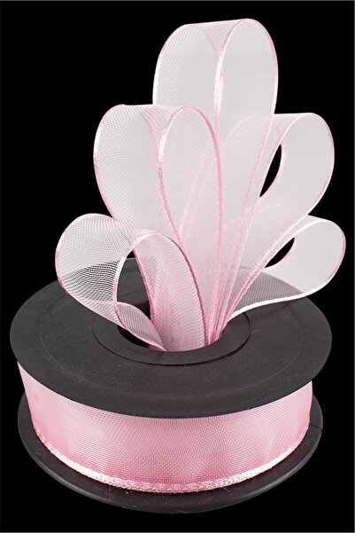 Massaltay Κορδέλα Στολισμού Ροζ Σιφόν Πλάτος 2,5 εκ. - Μήκος 5 μέτρα