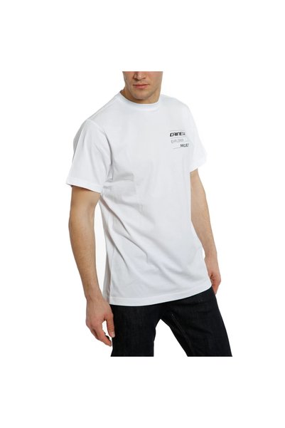 Yamaha DAINESE ADVENTURE LONG BEYAZ MOTORCU TSHIRT
