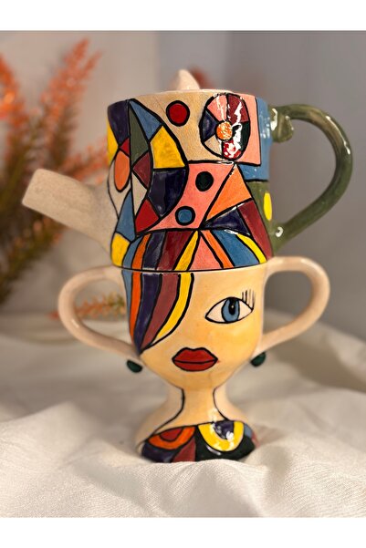 EL YAPIMI Bitki Çayı Çaydanlığı