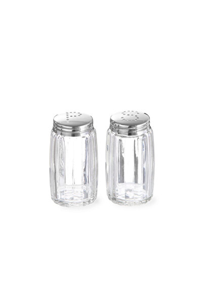 HENDI Set 2 x Solnita sare si piper 40x(H)70 mm, capac inox, Hendi, 40x(H)70 mm